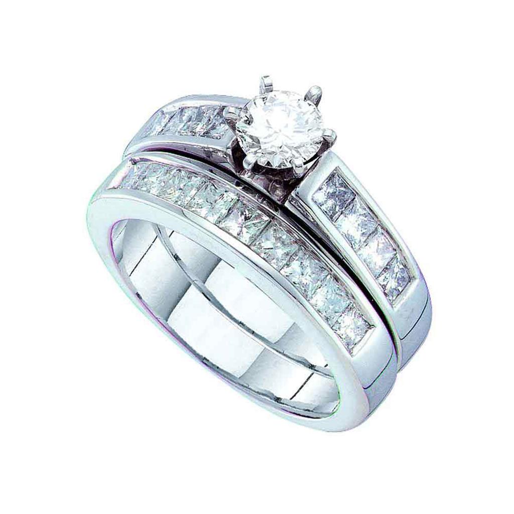 1 CT-Diamond 3/8CT-CRD BRIDAL-SET