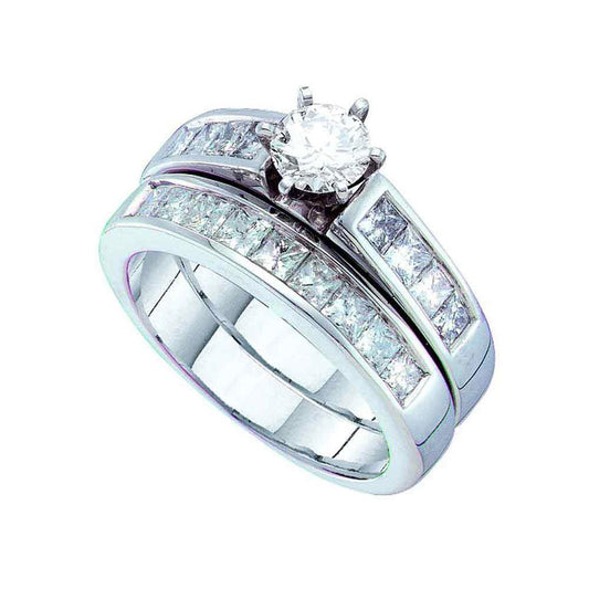 1 CT-Diamond 3/8CT-CRD BRIDAL-SET