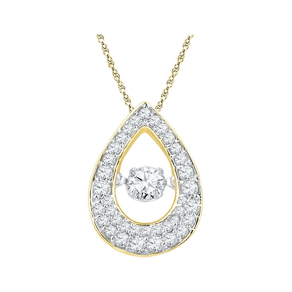 1/2CTW-Diamond FASHION TWINKLE PENDANT