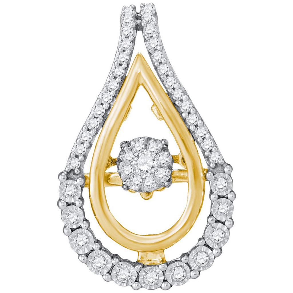 1/4CTW-Diamond FASHION PENDANT