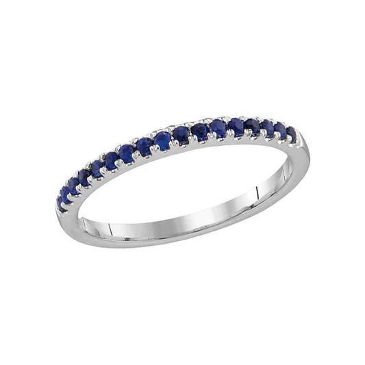 1/5CTW-Diamond SAPPHIRE BAND