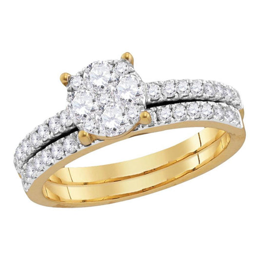 1 CT-Diamond BRIDAL SET