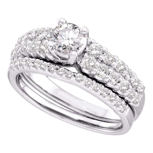 1 3/8CT-Diamond 3/8CT-CRD BRIDAL SET