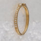 10k Yellow Gold Round Diamond Stackable Band Ring 1/5 Cttw