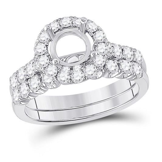 1 1/4CTW-Diamond SM 1 1/2CT-CRD BRIDAL SET