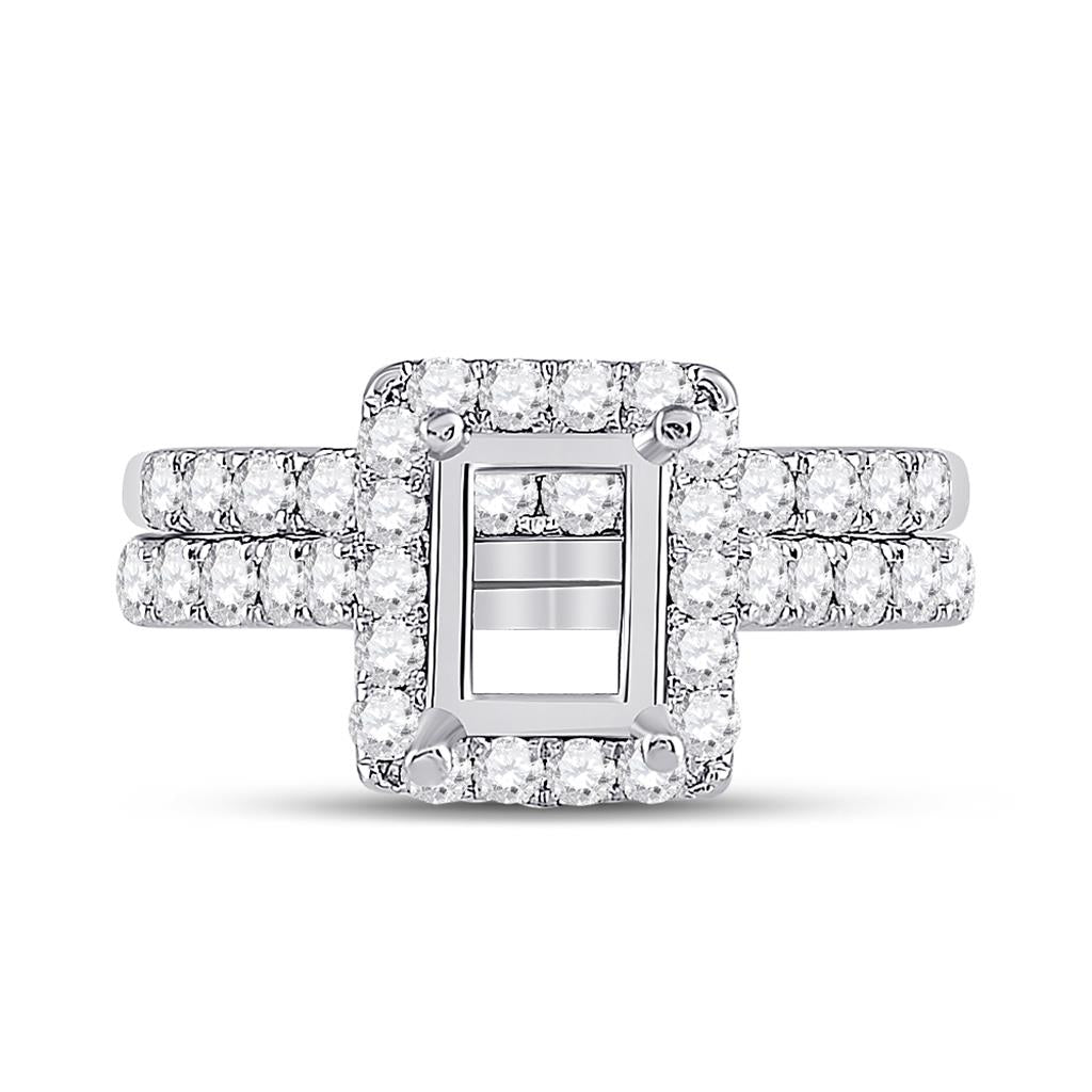 1 1/4CTW-Diamond SM 1CT-CEM BRIDAL SET