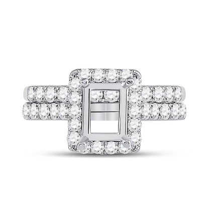 1 1/4CTW-Diamond SM 1CT-CEM BRIDAL SET