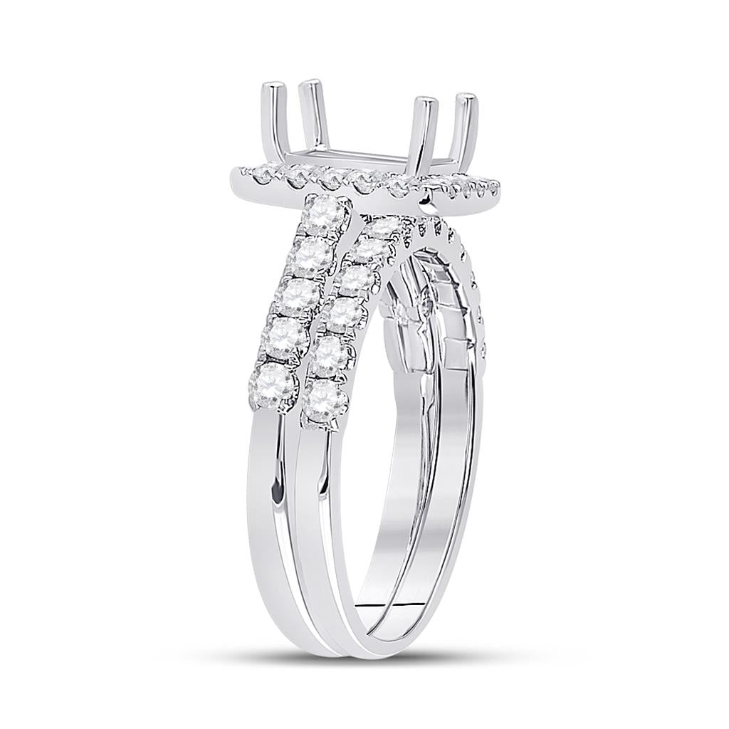 1 1/4CTW-Diamond SM 1CT-CEM BRIDAL SET