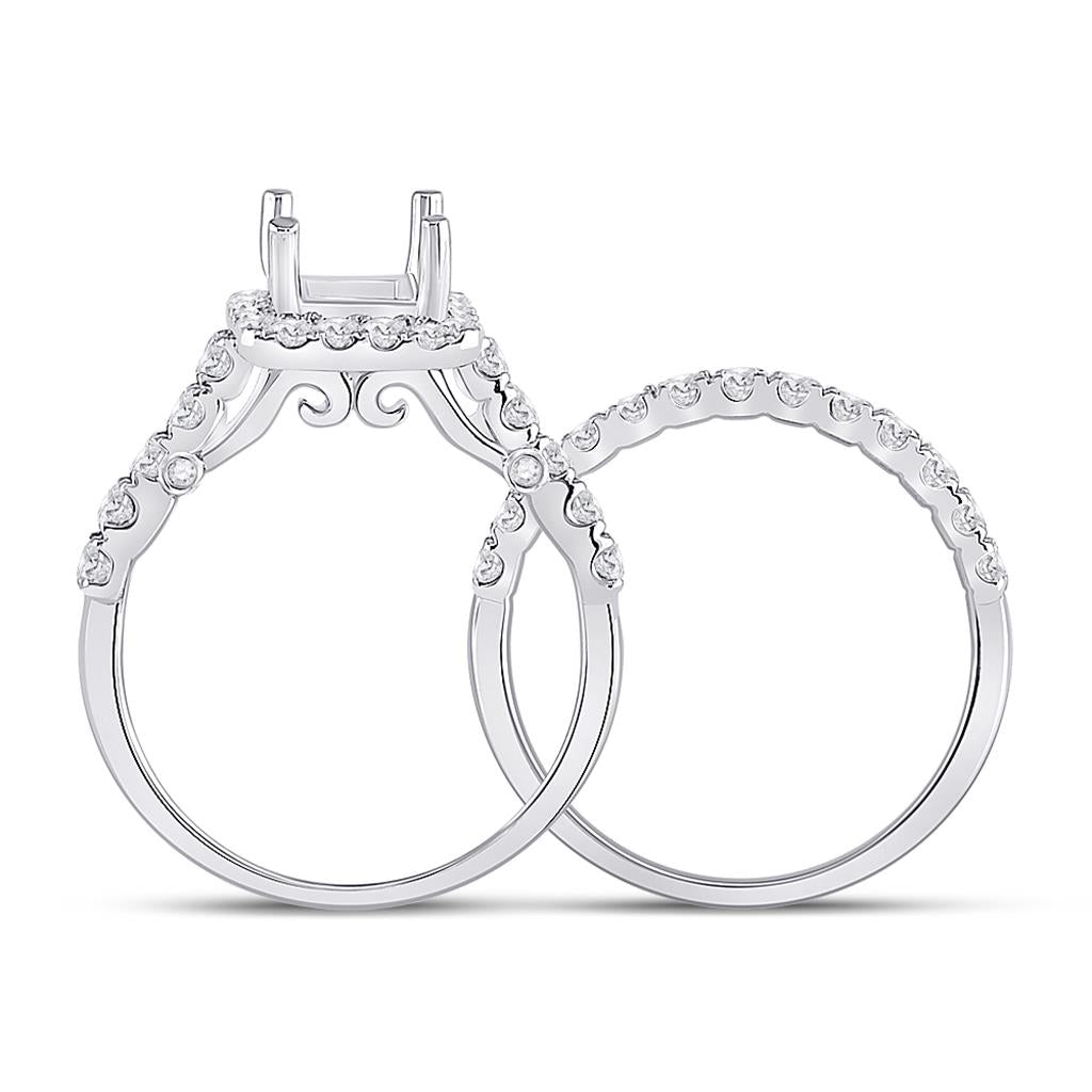 1 1/4CTW-Diamond SM 1CT-CEM BRIDAL SET
