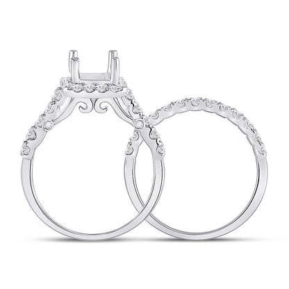 1 1/4CTW-Diamond SM 1CT-CEM BRIDAL SET