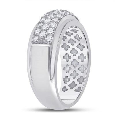 1 1/2CT-Diamond FASHION HIGH MENS BAND