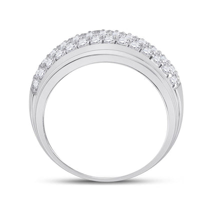 1 1/2CT-Diamond FASHION HIGH MENS BAND