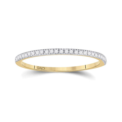 10k Yellow Gold Round Diamond Halo Bridal Wedding Ring Set 1/4 Cttw