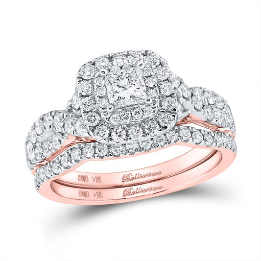 1 1/4CT-Diamond 1/3CT-CPR BELLISIMO BRIDAL SET CERTIFI