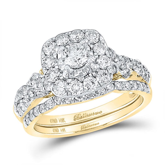 1 1/2CT-Diamond 1/4CT-CRD BELLISSIMO BRIDAL SET CERTIF