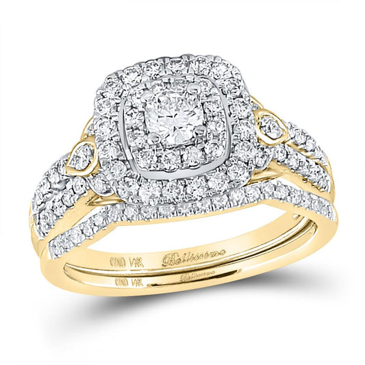 1 CT-Diamond 1/4CT-CRD BELLISSIMO BRIDAL SET CERTIFIED