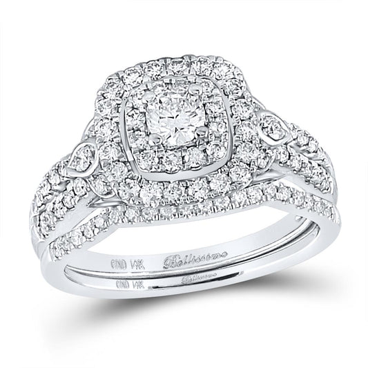 1 CT-Diamond 1/4CT-CRD BELLISSIMO BRIDAL SET CERTIFIED