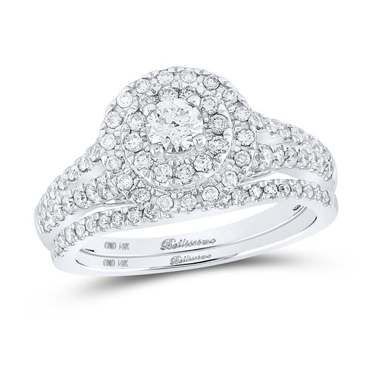 1 CT-Diamond 1/4CT-CRD BELLISIMO BRIDAL SET CERTIFIED