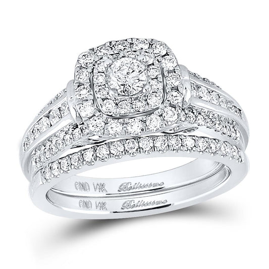 1 CT-Diamond 1/5CT-CRD BELLISIMMO BRIDAL SET CERTIFIED