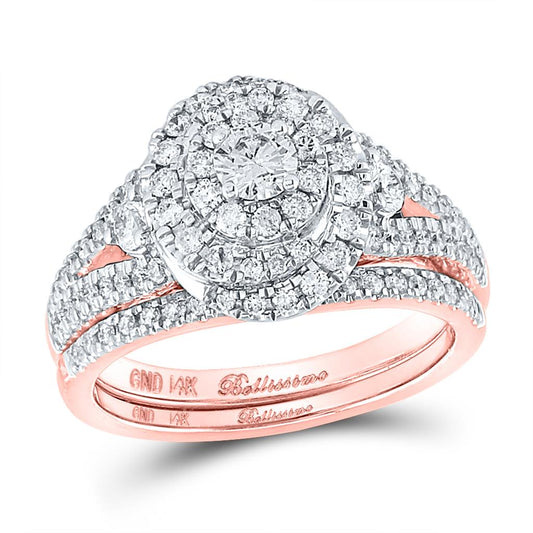 1 CT-Diamond 1/5CT-CRD BELLISIMMO BRIDAL SET CERTIFIED