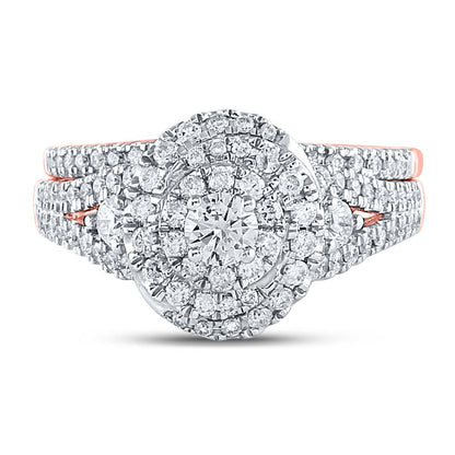 1 CT-Diamond 1/5CT-CRD BELLISIMMO BRIDAL SET CERTIFIED