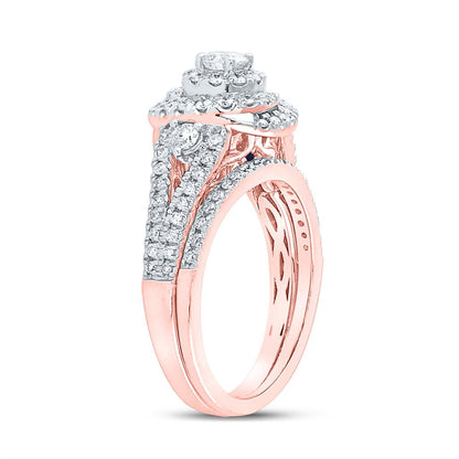 1 CT-Diamond 1/5CT-CRD BELLISIMMO BRIDAL SET CERTIFIED