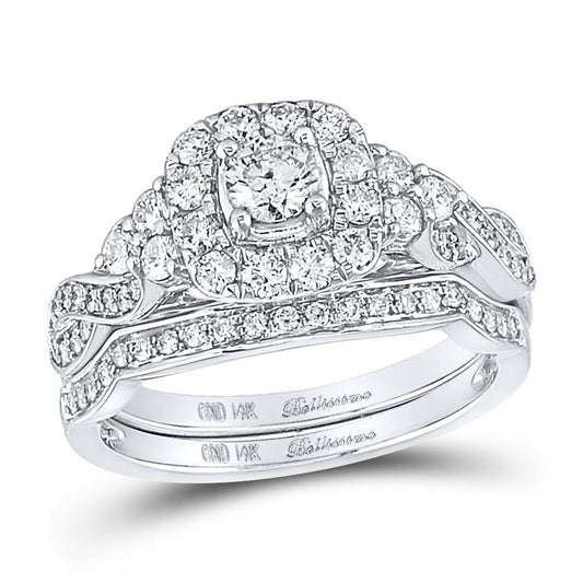 1 CT-Diamond 1/4CT-CRD BELLISIMMO BRIDAL SET CERTIFIED