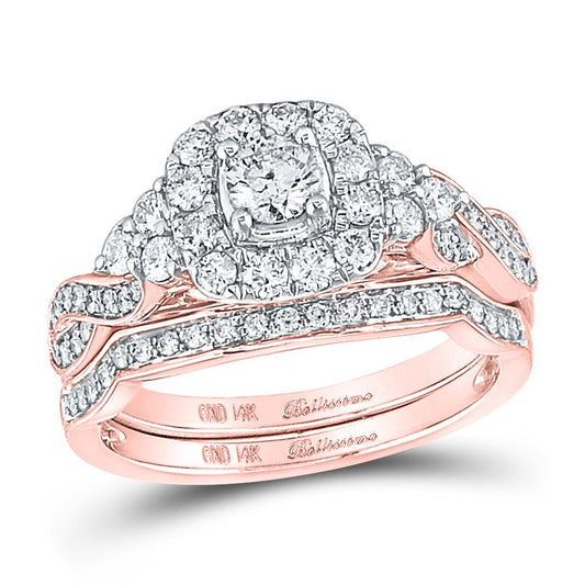 1 CT-Diamond 1/4CT-CRD BELLISIMMO BRIDAL SET CERTIFIED