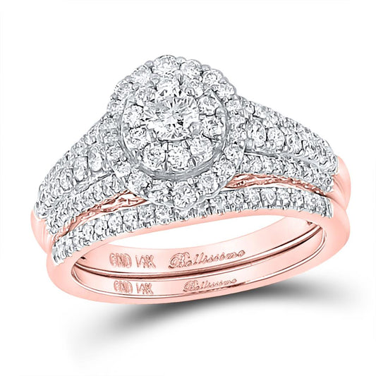 1 CT-Diamond 1/5CT-CRD BELLISIMMO BRIDAL SET CERTIFIED