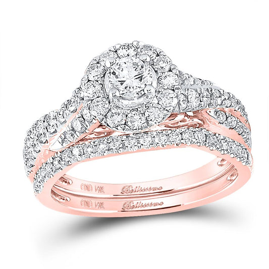 1 CT-Diamond 1/4CT-CRD BELLISIMMO BRIDAL SET CERTIFIED