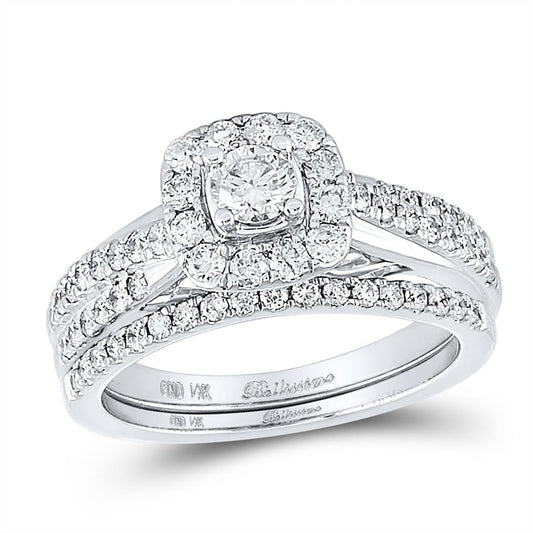 1 CT-Diamond 1/4CT-CRD BELLISSIMO BRIDAL SET CERTIFIED