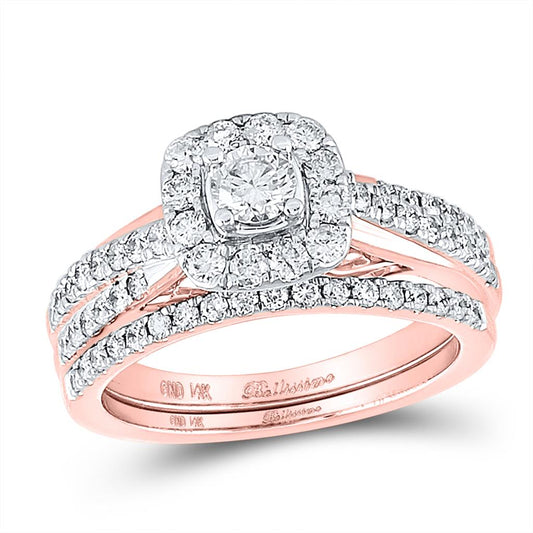 1 CT-Diamond 1/4CT-CRD BELLISSIMO BRIDAL SET CERTIFIED