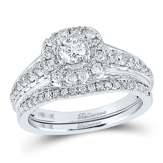 1 CT-Diamond 1/4CT-CRD BELLISIMMO BRIDAL SET CERTIFIED