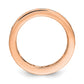 2 Ct. Natural Diamond Womens Eternity Anniversary Wedding Band Ring in 14k Rose Gold
