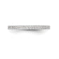 14k White Gold Diamond Set of 2 Wedding Band