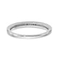 14k White Gold Diamond Set of 2 Wedding Band