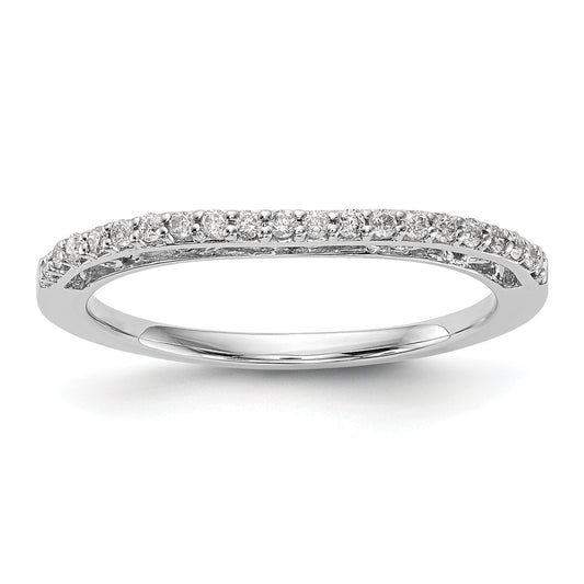 14k White Gold Diamond Set of 2 Wedding Bands