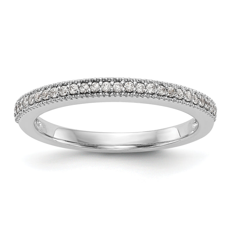 14KW AA Diamond Wedding Band