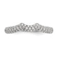 14kw Diamond Contoured Wedding Band
