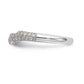 14kw Diamond Contoured Wedding Band
