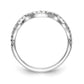 14kw Diamond Contoured Wedding Band