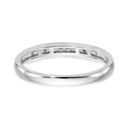 14K White Gold Simulated Diamond Engagement Ring