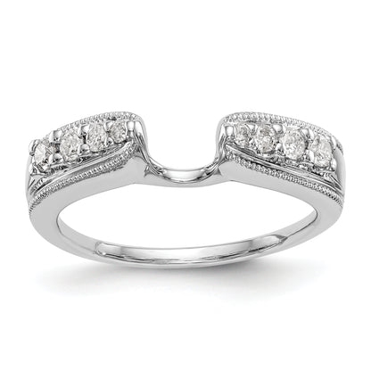 14K White Gold Diamond Wrap