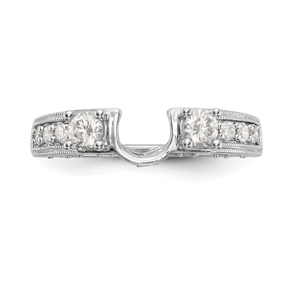 14K White Gold Diamond Wrap