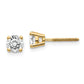 14ky .75ct. VS2/SI1 G I Diamond Stud Thread on/off Post Earrings