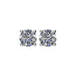 3/4 CTW Diamond Threaded Post Stud Earrings