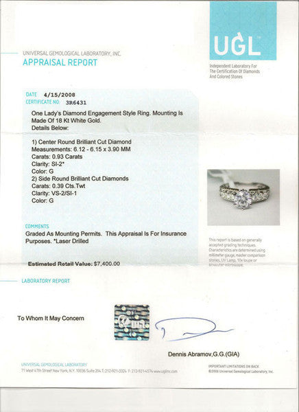 5 ct. tw. Classic Four-Prong Natural Diamond Tennis Bracelet in 14K White Gold