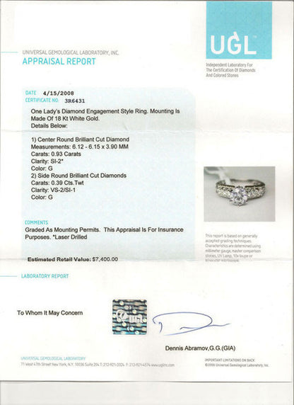 5 ct. tw. Classic Four-Prong Natural Diamond Tennis Bracelet in 14K White Gold