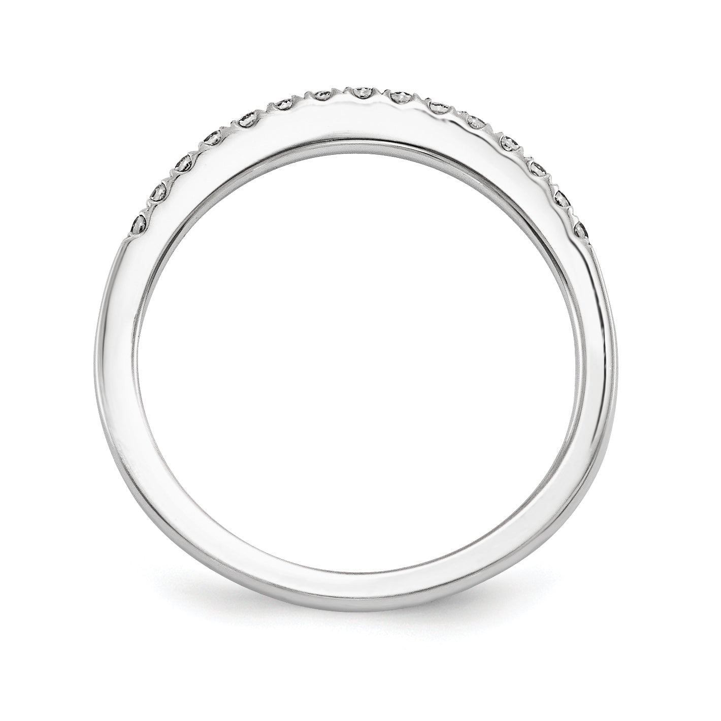 14KW AA Diamond Wedding Band