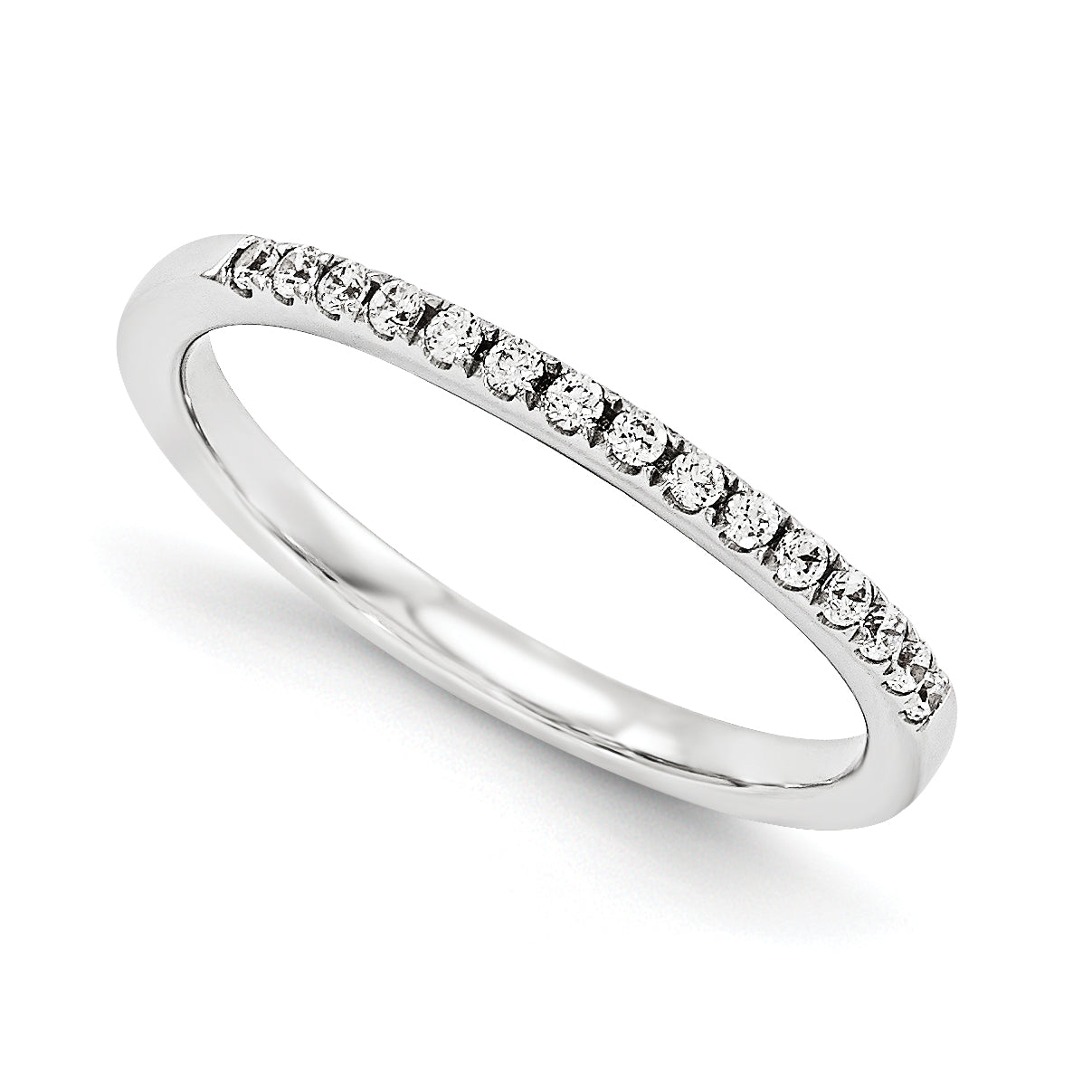 14KW AA Diamond Wedding Band